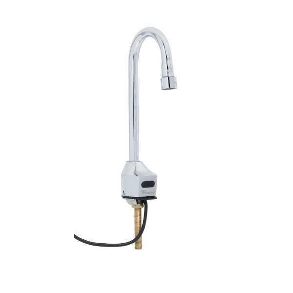 T&S EC-3100-VF05 | CHEKPOINT ELEC FAUCET, DECK MT, GN, AC/DC CONTROL MODULE, .5 GPM VR SPRAY DEVICE
