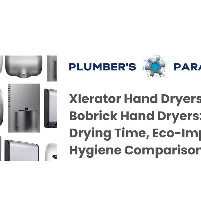 Xlerator Hand Dryers vs. Bobrick Hand Dryers: Drying Time, Eco-Impact, Hygiene Comparison