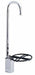 Elkay LK1114 Glass Filler, Gooseneck with Push Down Control, Stainless Steel, 10"