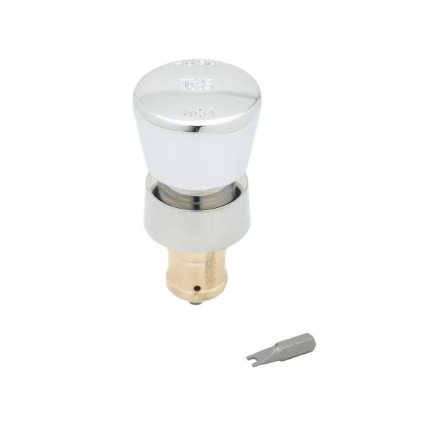 T&S 238-AH | Metering Cartridge, Hot Push Button