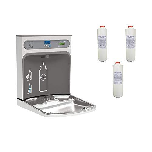 Elkay Bottle Filling Station Kit + Elkay Replacement Filter (3 Pack)