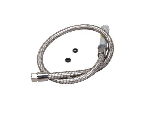 T&S BRASS B-0044-H 44" Flexible Stainless Steel Hose