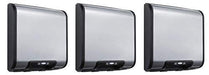 Bobrick 7128 TrimLineSeries 304 Stainless Steel ADA Surface-Mounted Automatic Hand Dryer, Satin Finish, 115V (Pack of 3)