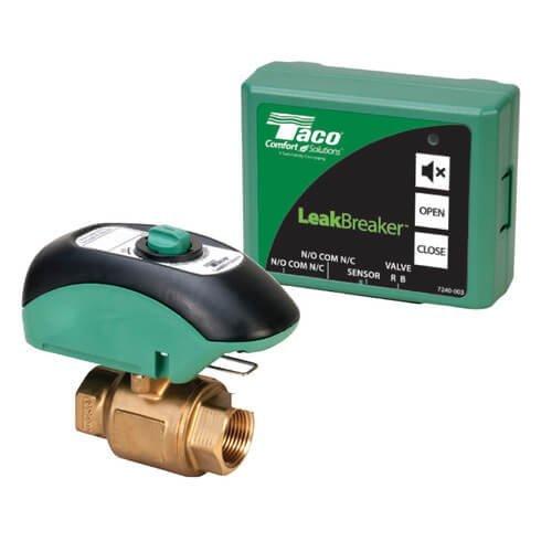 Taco LB-075-H-1LF Leak Breaker Npt Valve & Actuator, 3/4"