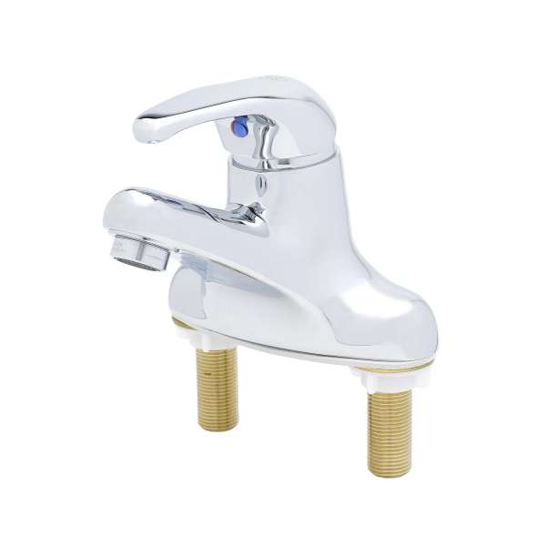 T&S B-2711 | Single Lever Faucet, 4" Centerset, 4" Handle, 2.2 GPM Aerator