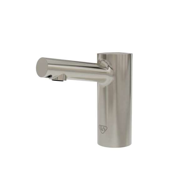 T&S ECW-3156-BN | WaveCrest Holden Electronic Sensor Lavatory Faucet, Single Hole Deck Mount, Brushed Nickel, 0.5 GPM / 1.9 LPM VR Concealed Spray Device