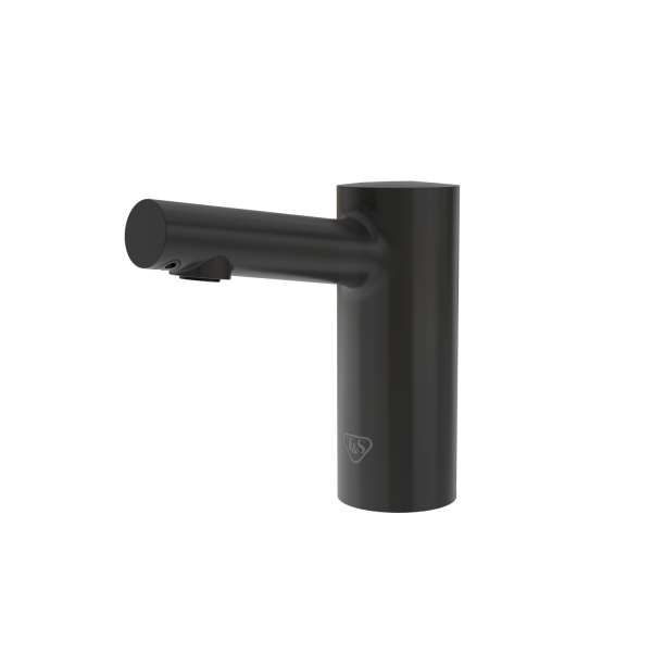 T&S ECW-3156-MB | WaveCrest Holden Electronic Sensor Lavatory Faucet, Single Hole Deck Mount, Matte Black, 0.5 GPM / 1.9 LPM VR Concealed Spray Device