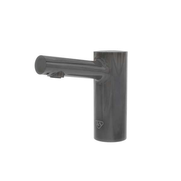 T&S ECW-3156-PG | WaveCrest Holden Electronic Sensor Lavatory Faucet, Single Hole Deck Mount, Polished Graphite, 0.5 GPM / 1.9 LPM VR Concealed Spray Device