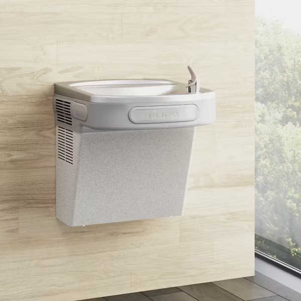 Elkay EZS8L Wall Mount ADA Non-Filtered Cooler, 8 GPH, Light Gray Granite
