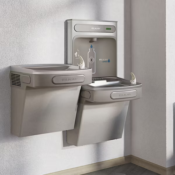 Elkay EZSTL8WSLK view if installed