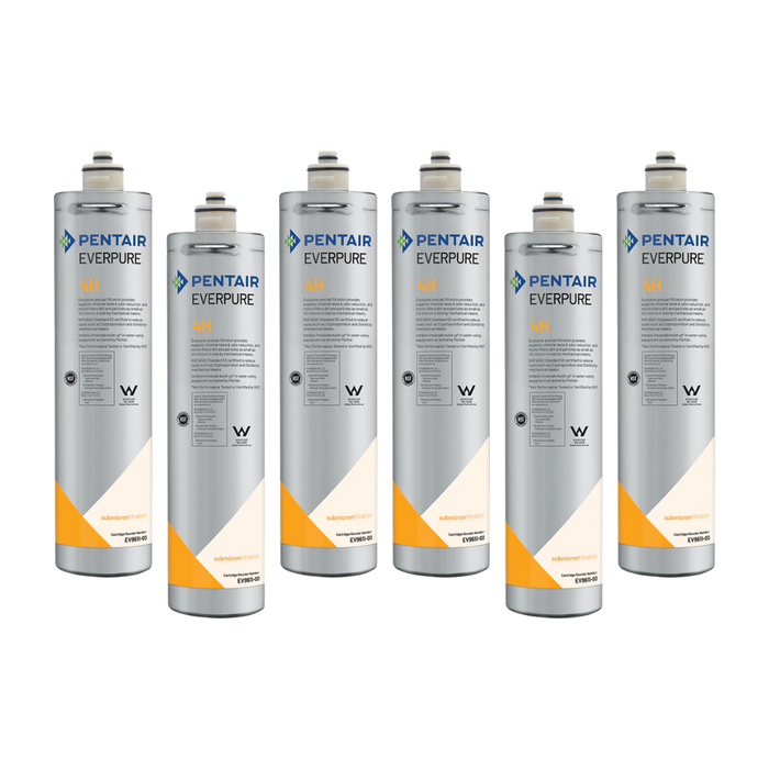 Everpure (EV961100) | 4H Replacement Cartridge, 3,000 Gal, 6 Pack