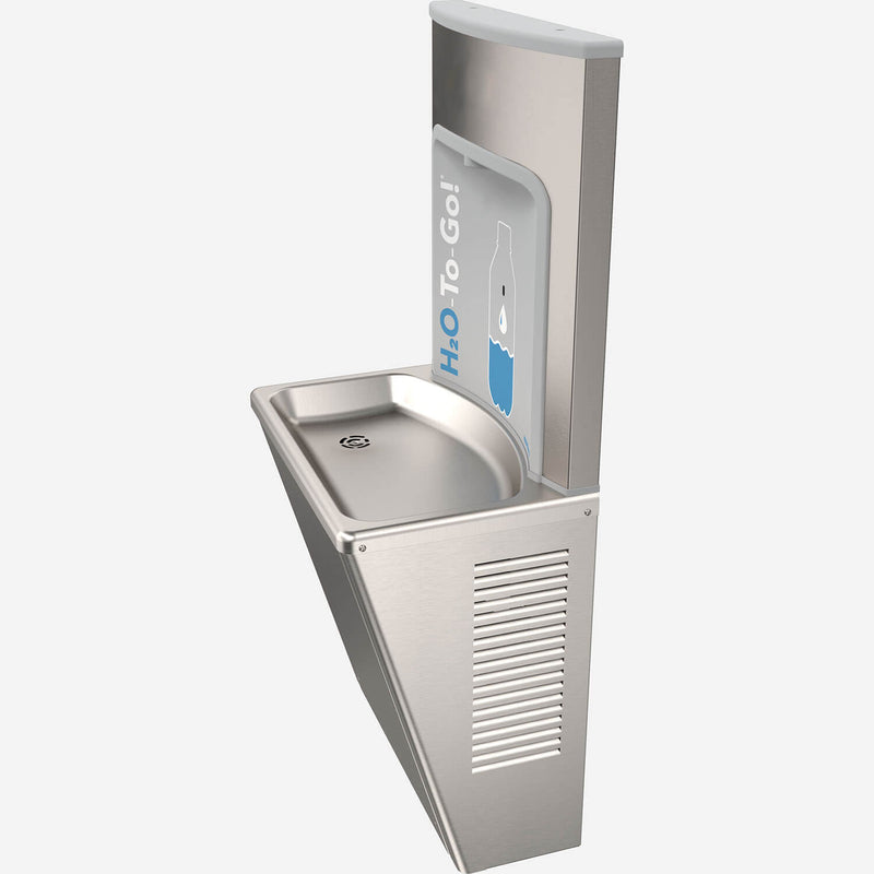 Murdock (BFEZG168) | Wall-Mounted Touchless Water Bottle Filling Station, ADA, Stainless Steel