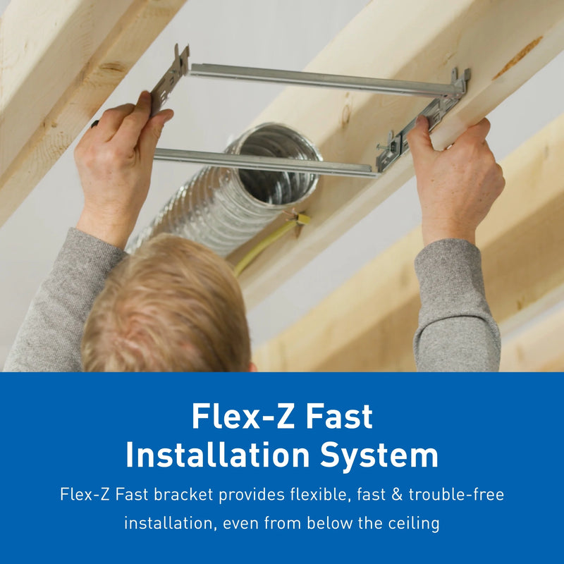 FV-0511VFL1 | WhisperFit® DC Fan - Dimmable LED & Nightlight 50-80-110 CFM