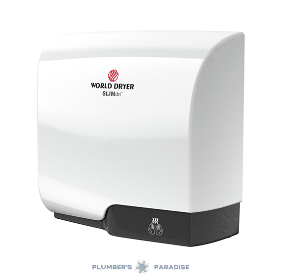 World Dryer (L-974A) | SLIMdri Hand Dryer, Automatic, Aluminum White