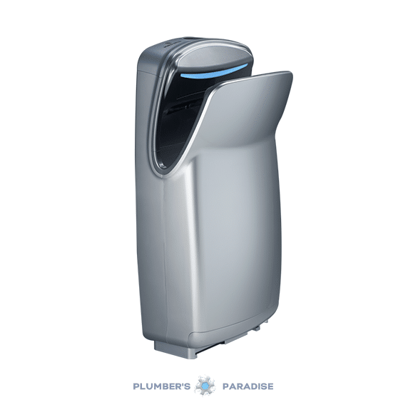 World Dryer (V-649A) | HEPA-Filtered VMax V2 Hand Dryer, Automatic, Silver