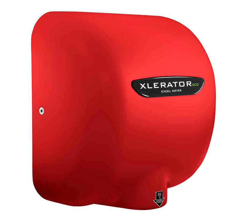 Excel (XL-SP-ECO-Red) |Xlerator Eco Hand Dryer, Automatic, Red