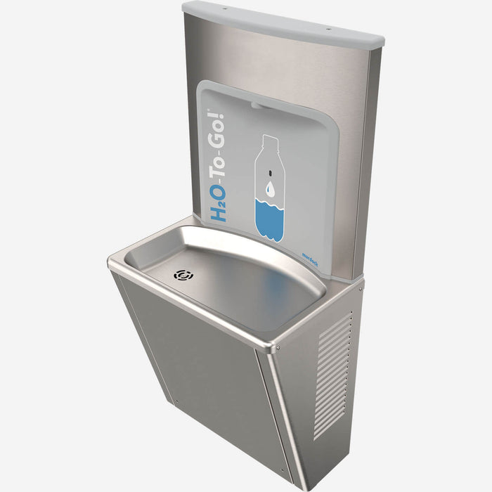 Murdock (BFEZG168) | Wall-Mounted Touchless Water Bottle Filling Station, ADA, Stainless Steel