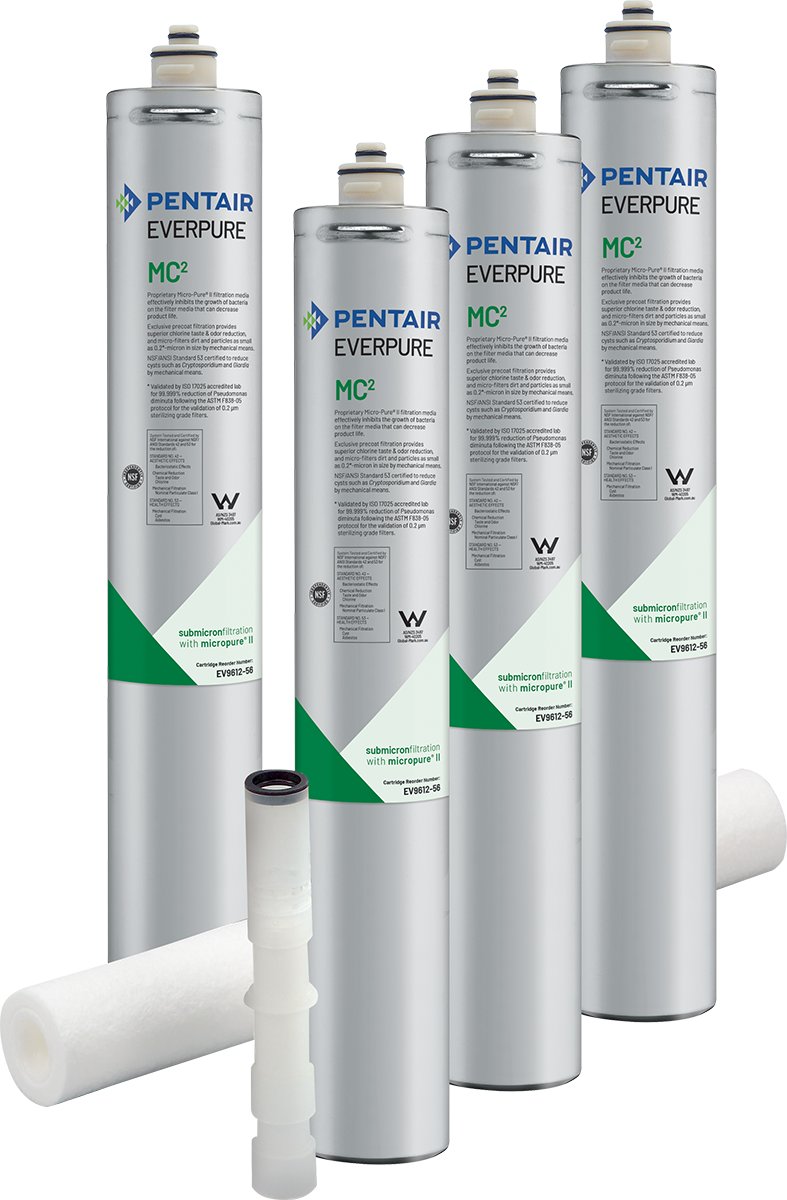 Everpure (EV962828) | Quad MC2 Replacement Cartridge Kit, 36,000 Gal