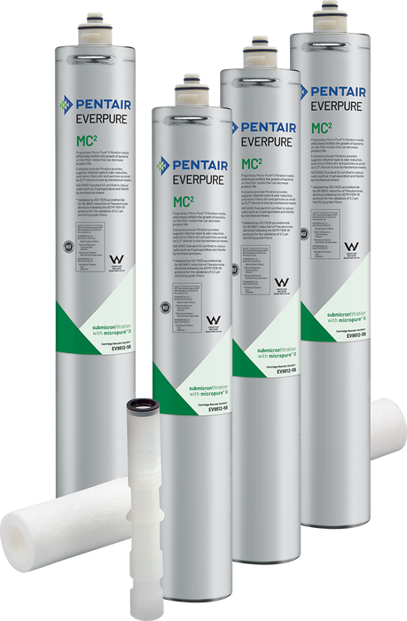 Everpure (EV962828) | Quad MC2 Replacement Cartridge Kit, 36,000 Gal