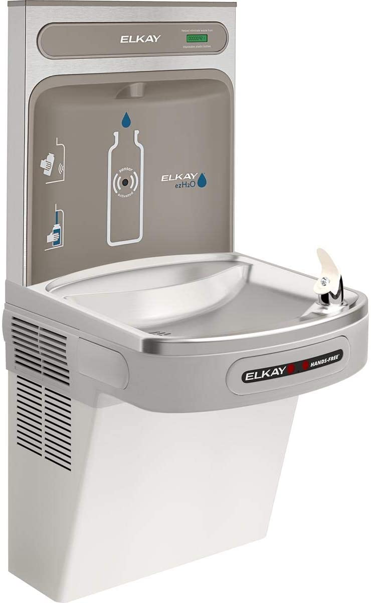 EZO8WSLK EZH2O Bottle Filling Station and Cooler, Light Gray Granite