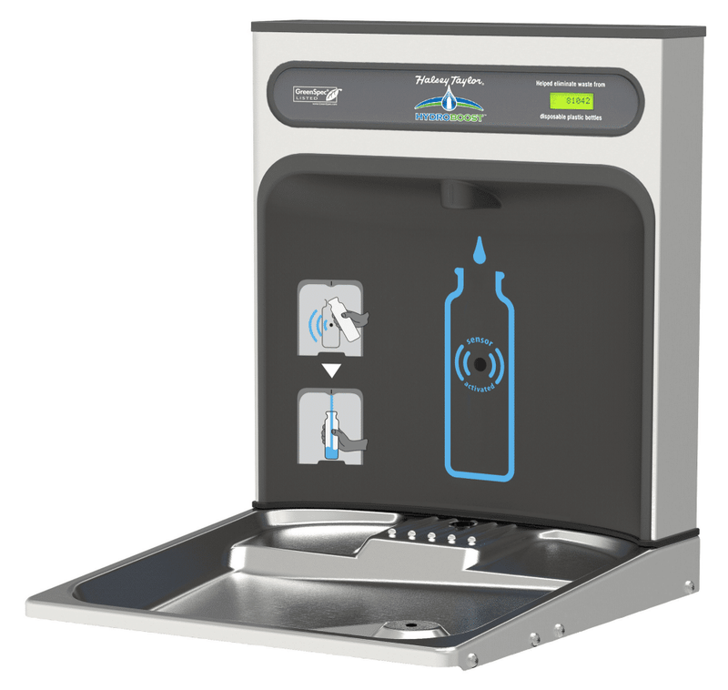 Halsey Taylor HTHB-HAC-RF-NF HydroBoost Bottle Filler Retrofit for Drinking Fountain