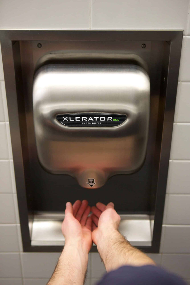 Excel (XL-SB-ECO) | Xlerator Eco Hand Dryer, Automatic, Stainless Steel
