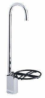 Elkay LK1114 Glass Filler, Gooseneck with Push Down Control, Stainless Steel, 10"