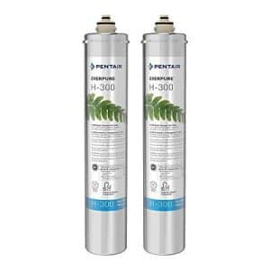 Pentair Everpure H-300 Undersink Water Filter Replacement Cartridge (2 Pack)