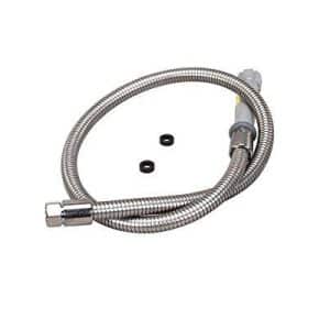 T&S BRASS B-0044-H 44" Flexible Stainless Steel Hose (Pack of 1)
