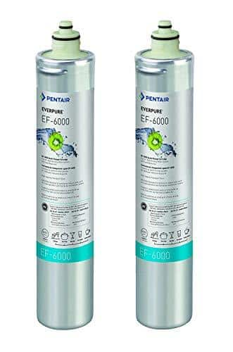 Everpure EV985550 EF-6000 Replacement Cartridge for Full Flow Drinking Water System (Pack of 2)